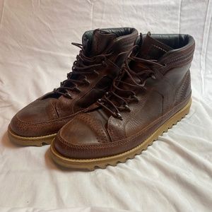 Van's Oxford Boot with Stylish Vibram Sole (Men's 12)